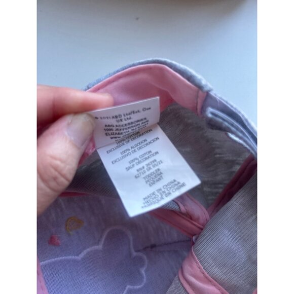 Peppa Pig colorful embroidery toddler hat adjustable Peppa pink cotton RARE - Picture 6 of 7